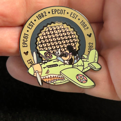 2000 - Mickey Mouse Flying Plane - EPCOT -  LE 7,500