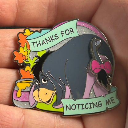 2016 - Eeyore - Thanks for Noticing Me - Winnie The Pooh - Disney Pin