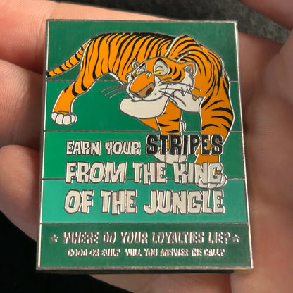 2021 - Shere Khan - Earn Your Stripes - Jungle Book -  LE 2,000 - Disney Pin