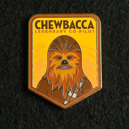 2018 - Chewbacca- Star Wars - Retro Banner Series - Disney Pin