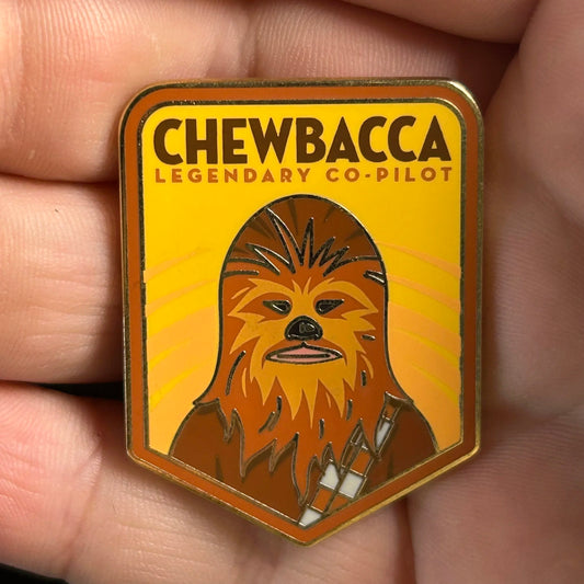 2018 - Chewbacca- Star Wars - Retro Banner Series - Disney Pin