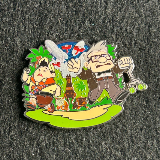 2021 - Carl and Russel - Running From Alpha and Other Dogs - Disney Pin