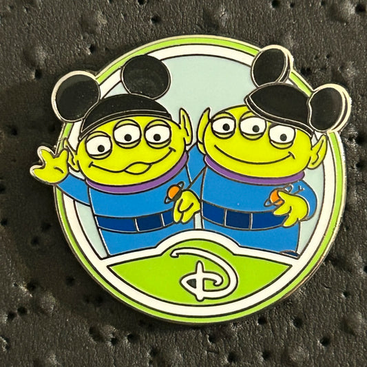 2012 - Green Aliens - Toy Story - Pixar - DLR - Disney Pin