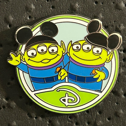 2012 - Green Aliens - Toy Story - Pixar - DLR - Disney Pin