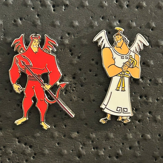 FULL SET - 2024 - Kronk - Angel vs Devil - The Emperors New Groove - Disney Pin