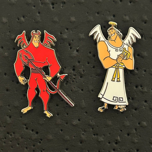 FULL SET - 2024 - Kronk - Angel vs Devil - The Emperors New Groove - Disney Pin