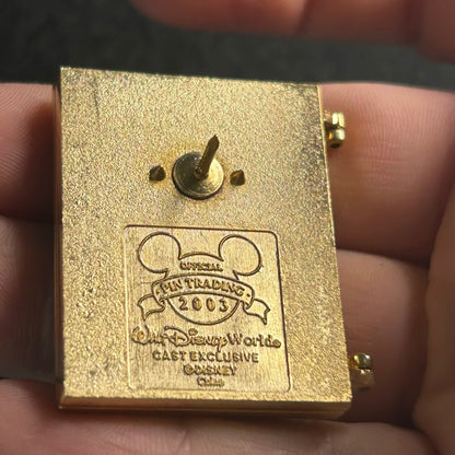 2003 - Mickey, Donald and Goofy - Happy Birthday - Card - With Card - Disney Pin