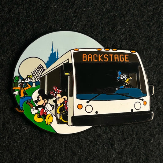 2003 - Fab 4 - Back Stage Tour - Bus Ride - LE 3,000 - Cast Exclusive - Disney Pin