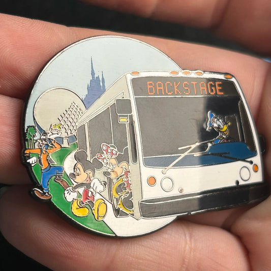 2003 - Fab 4 - Back Stage Tour - Bus Ride - LE 3,000 - Cast Exclusive - Disney Pin