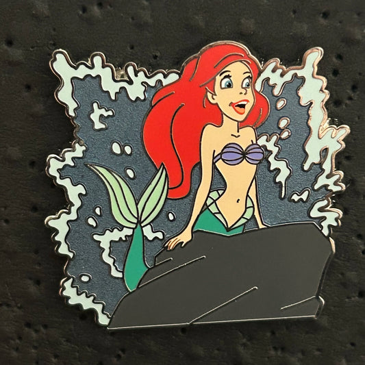 2025 - Ariel - The Little Mermaid - Singing On Rock - Disney Pin