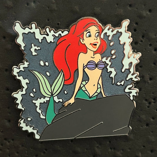 2025 - Ariel - The Little Mermaid - Singing On Rock - Disney Pin