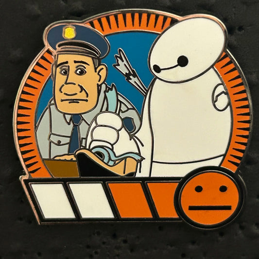 2024 - Baymax and Sergeant Gerson - Big Hero 6 - Mystery Pin