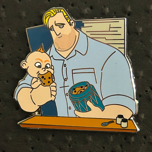 2024 - Mr Incredible and Jack Jack - The Incredibles - Pixar - Disney Pin on Pin