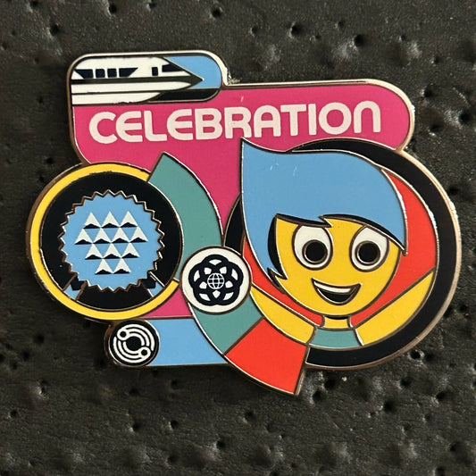 2023 - Joy - Pixar - Inside Out - EPCOT - WDW - Disney Pin