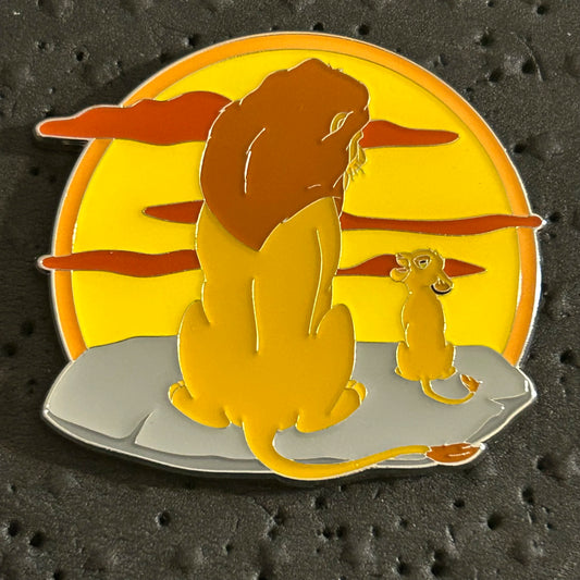 2023 - Mufasa and Young Simba - The Lion King - Disney Pin
