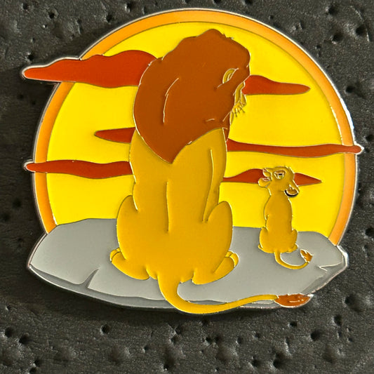 2023 - Mufasa and Young Simba - The Lion King - Disney Pin