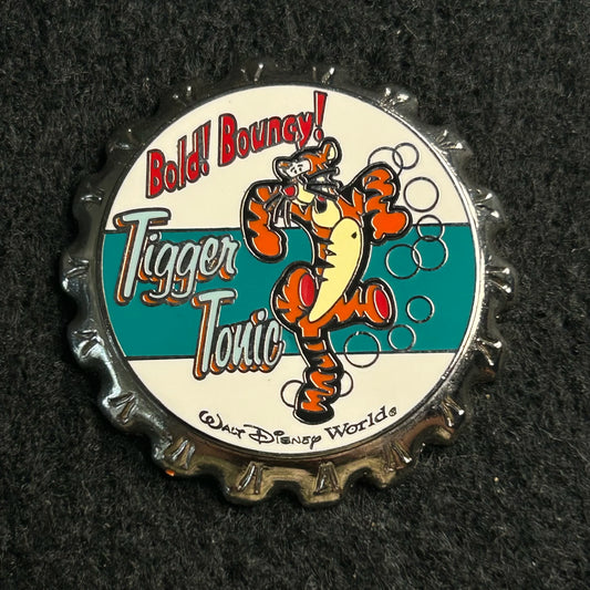 2003 - Tigger Tonic - Bottle Cap - WDW - Disney Pin