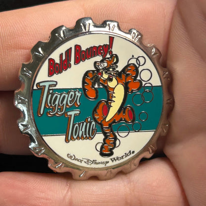 2003 - Tigger Tonic - Bottle Cap - WDW - Disney Pin