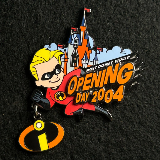 2004 - Dash - The Incredibles - WDW - Opening Day - LE 3,000 - Disney Pin on Pin