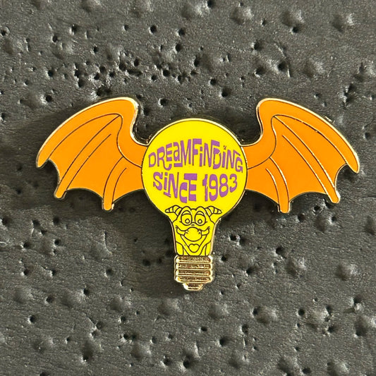 2023 - Figment - Lightbulb - Dream Finding Since 1983 - Disney Pin