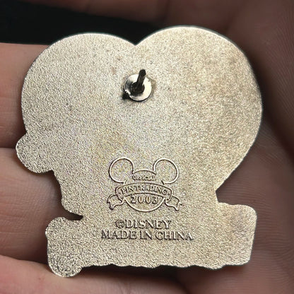 2003 - Mickey and Minnie Mouse - Kissing - Valentines Day - Holiday - Disney Pin