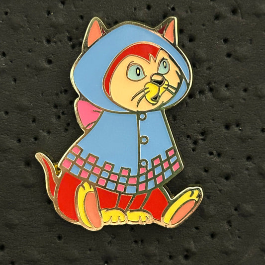 Uncas - Dinah - Alice in Wonderland - Critter Raincoats - Disney Pin