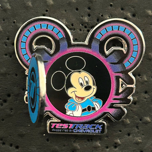 2024 - Mickey Mouse - Test Track - EPCOT - Walt Disney World Resort - Hinge - Disney Pin
