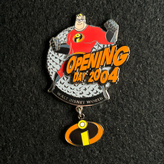 2004 - Mr Incredible - Pixar - EPCOT - WDW - LE 3,000 -Disney Pin on Pin