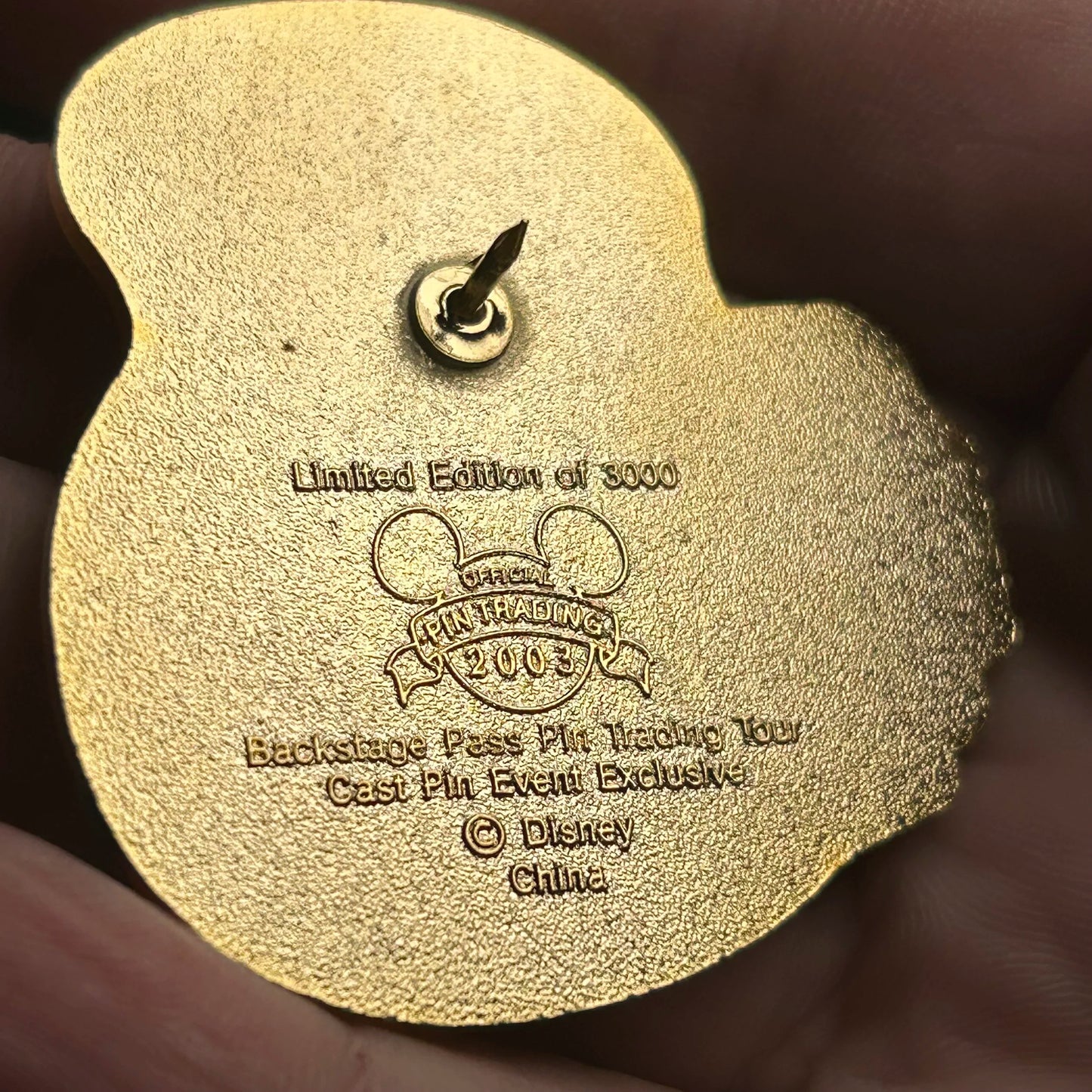 2003 - Minnie Mouse - Cast Portal - Backstage Tour - LE 3,000 - Disney Pin