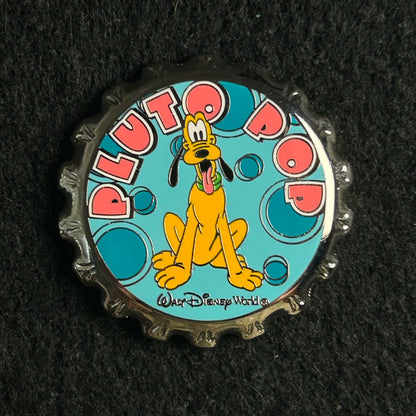 2003 - Vintage - Pluto Pop - Bottle Cap - WDW - Disney Pin