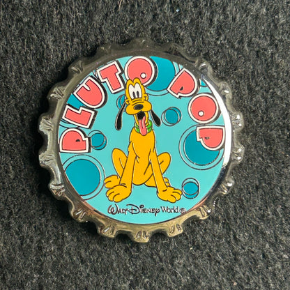 2003 - Vintage - Pluto Pop - Bottle Cap - WDW - Disney Pin