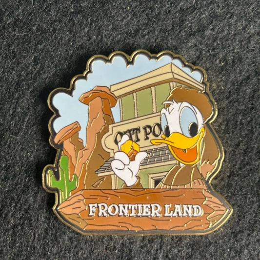 2001 - Donald Duck - Frontierland - Land Series - LE 3,500 - WDW - MGK - Disney Pin