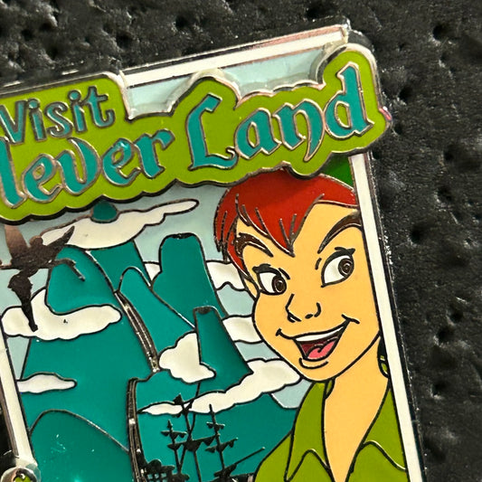 2021 - Peter Pan - Visit Neverland - LE 2,500 - Disney Pin