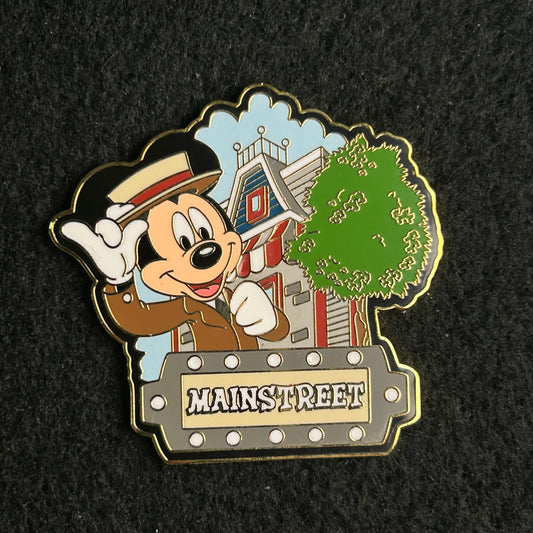 2001 - Mickey Mouse - Main Street - Land Series - LE 3,500 - WDW - MGK - Disney Pin