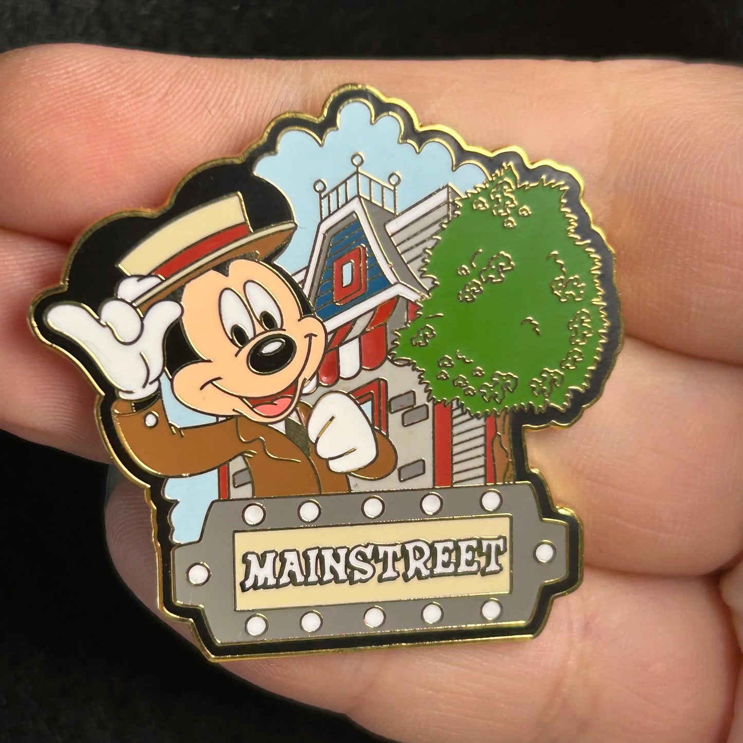 2001 - Mickey Mouse - Main Street - Land Series - LE 3,500 - WDW - MGK - Disney Pin