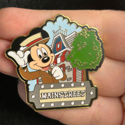2001 - Mickey Mouse - Main Street - Land Series - LE 3,500 - WDW - MGK - Disney Pin