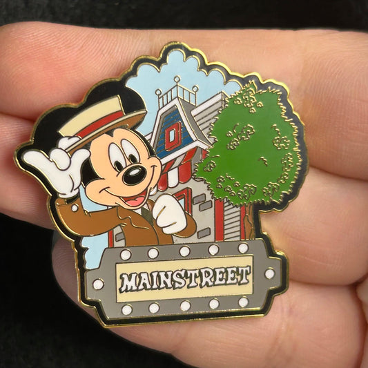 2001 - Mickey Mouse - Main Street - Land Series - LE 3,500 - WDW - MGK - Disney Pin