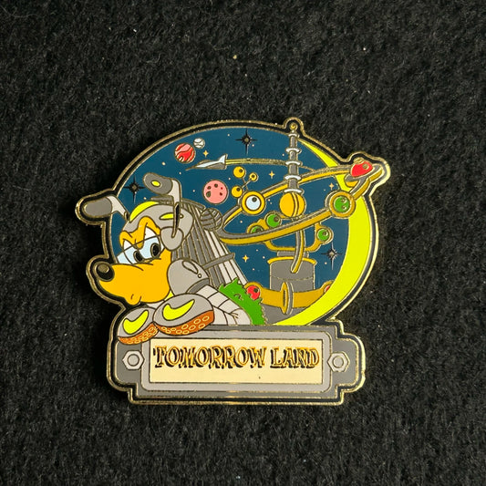 2001 - Pluto - Tomorrowland - Astro Orbiter - Land Series - LE 3,500 - MGK - Disney Pin