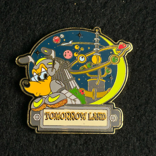 2001 - Pluto - Tomorrowland - Astro Orbiter - Land Series - LE 3,500 - MGK - Disney Pin