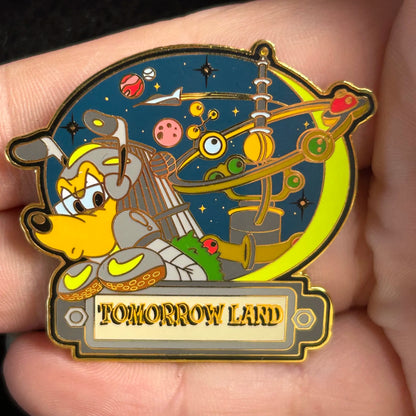 2001 - Pluto - Tomorrowland - Astro Orbiter - Land Series - LE 3,500 - MGK - Disney Pin