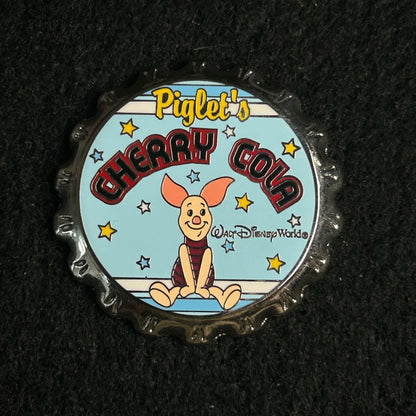 2003 - Piglet - Cherry Cola - Bottle Cap - WDW - Disney Pin