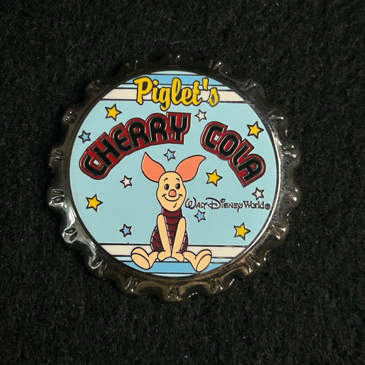 2003 - Piglet - Cherry Cola - Bottle Cap - WDW - Disney Pin