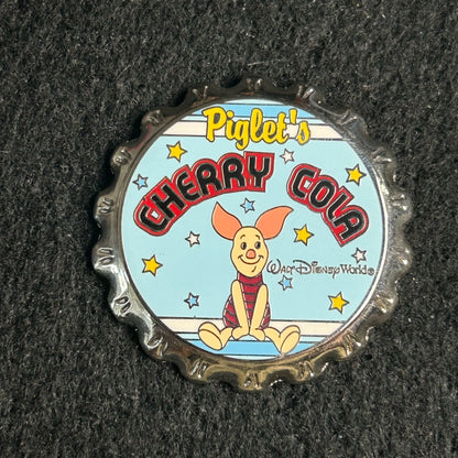 2003 - Piglet - Cherry Cola - Bottle Cap - WDW - Disney Pin