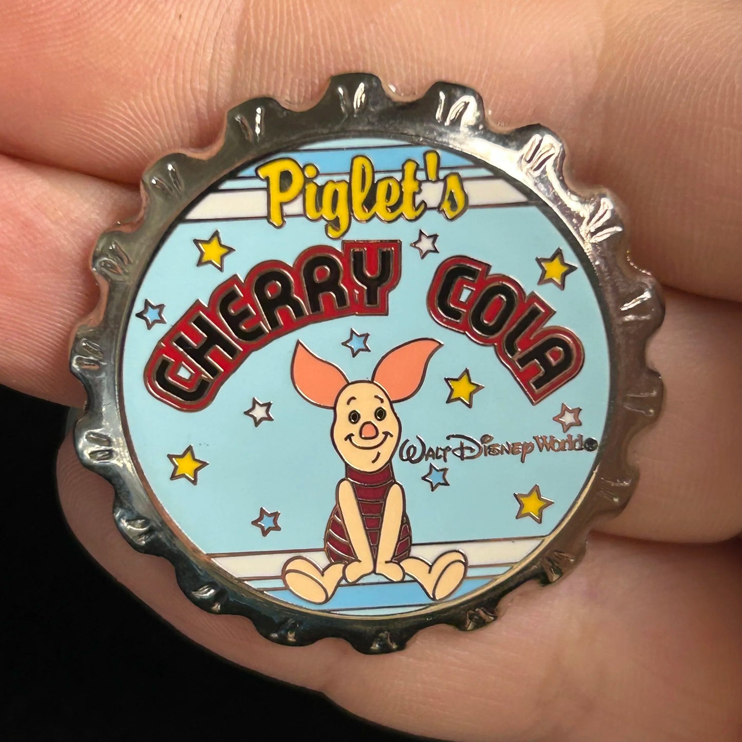 2003 - Piglet - Cherry Cola - Bottle Cap - WDW - Disney Pin