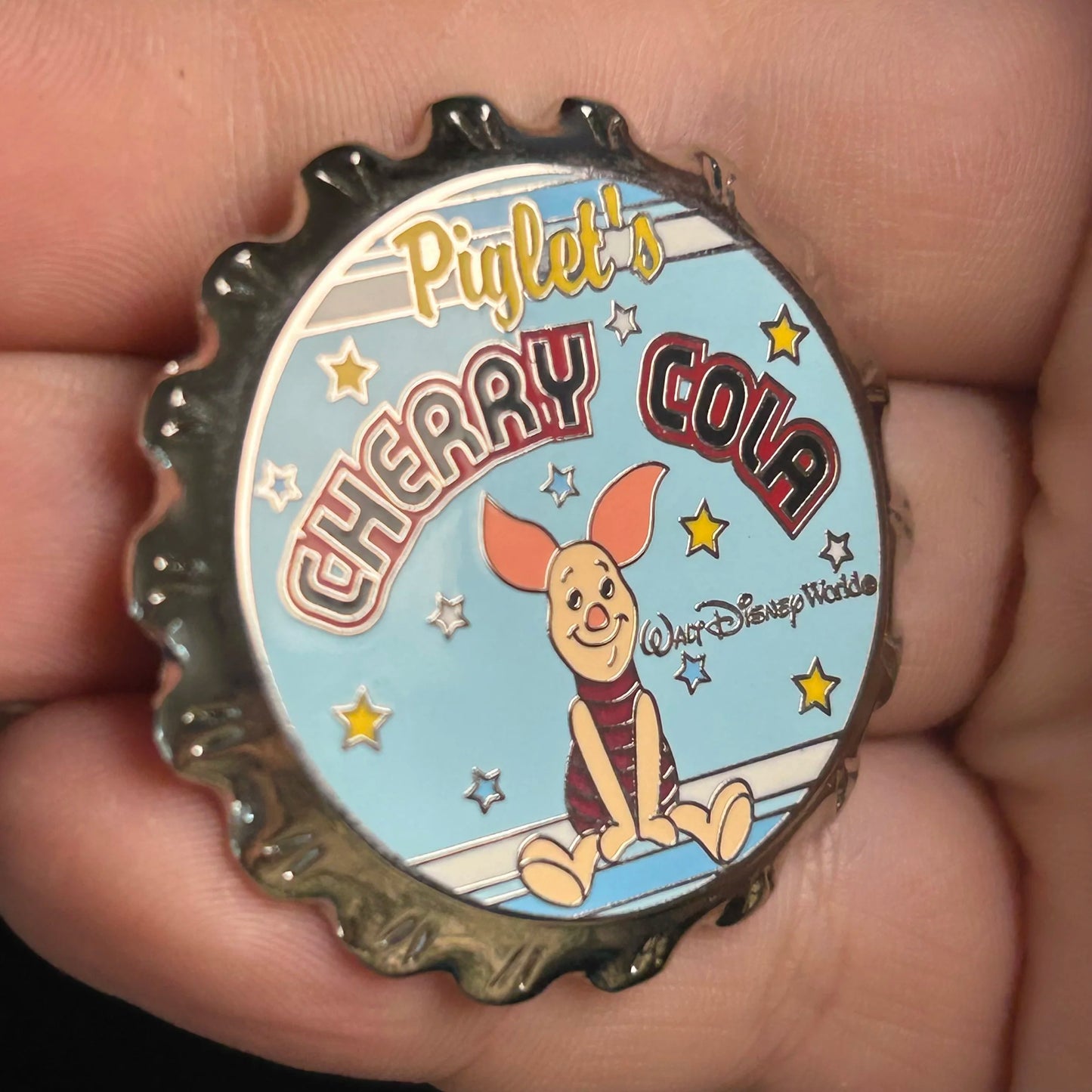2003 - Piglet - Cherry Cola - Bottle Cap - WDW - Disney Pin