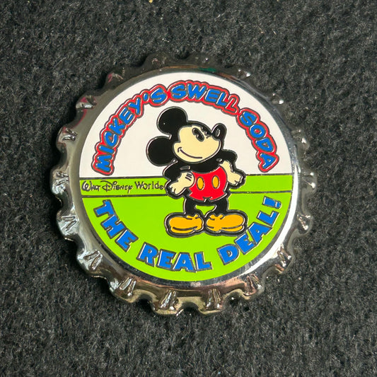 2003 - Mickey Mouse - Swell Soda - Bottle Cap - WDW - Disney Pin