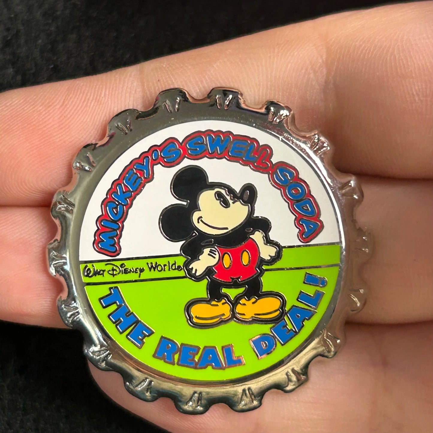 2003 - Mickey Mouse - Swell Soda - Bottle Cap - WDW - Disney Pin