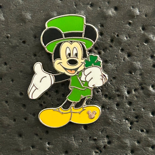 2024 - Mickey Mouse - Saint Patrick’s Day - Hidden Disney - DLR - Disney Pin