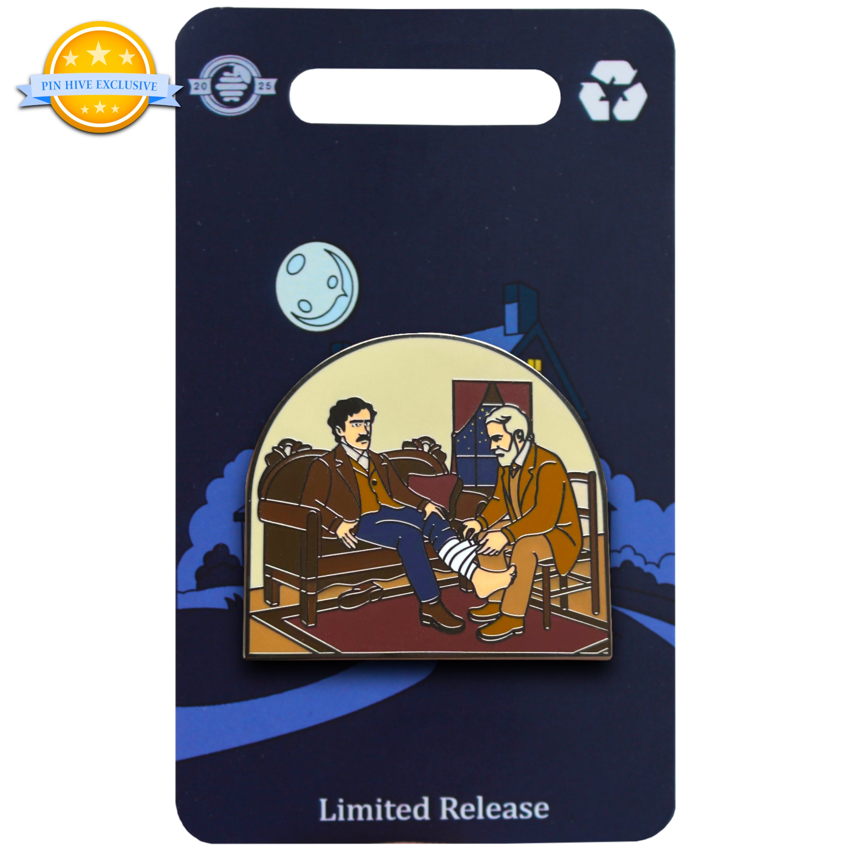 Pin del Dr. Mudd y John Wilkes Booth