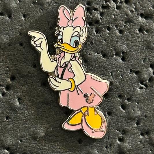 2013 - Daisy Duck - Disney Springs - Pin Trading Statue Series - Hidden Mickey - Disney Pin